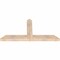 Ekena Millwork Portland Smooth Timber Gable Bracket, Douglas Fir, 60"W x 30"H x 3 1/2"D x 5 1/2"F, 12/12 Pitch GBW060X30X0406POR00SDF - alternate 3